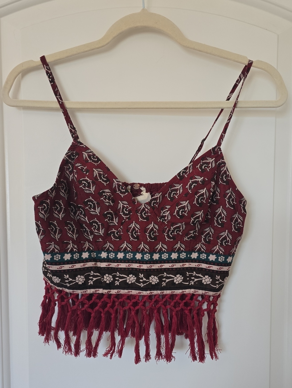 Free People Fitted Crop Tank